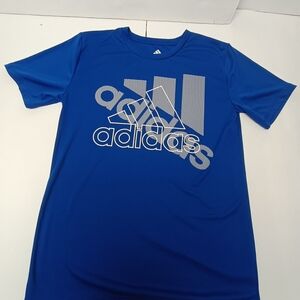 Adidas Boys Performance Tee M (10/12)  Blue